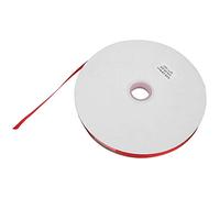 Fdit Cinta Roja Acanalada Cinta Acanalada Roja 6 Mm 10 Mm 100 Yardas Poliéster para Bodas Navidad Envoltura de Regalos DIY Accesorios para el (Costilla de 10 de largo 100 yardas)