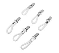 Fdit Clips para Colgar Toallas, Colgador Duradero de Acero Inoxidable, 6 uds., para el Hogar, Baño, Cocina