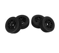 Fdit Coche RC y neumáticos, 1/8 RC Car y neumáticos, amortiguación fuerte, conducción estable, buen agarre, 4 piezas, alta resistencia a la abrasión para modificaciones RC (un neumático)