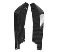 Fdit Coches Modificados de Labios Falsos, Hermosa Decoración de Estilo de Carreras, 2 Piezas para Protección de Arañazos e Impacto (patrón de Fibra de Carbono)