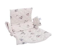 Fdit Cojín Impermeable de Nailon para Respaldo de Asiento de Silla de bebé, Fácil Instalación y Limpieza, Almohadilla de Protección para Silla de Comedor para Niños (Dinosaurio)