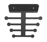 Fdit Colgador de Almacenamiento de Banda Resistente, Estante de Pared Duradero para Gimnasio para Equipo de Entrenamiento, para Entusiastas del Gimnasio en Casa, Acero Al Carbono