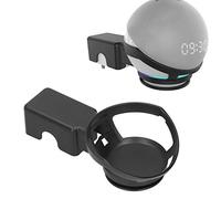 Fdit Colgador de altavoz, ahorro de espacio, altavoz ABS, estante de pared, accesorios para dormitorio, baño, cocina, garaje ( 4ª generación negro)