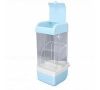 Fdit Comedero Automático para Pájaros, Dispensador de Comida para Loros, sin Ensuciar, con Cajón Extraíble para Periquitos, Canarios, Cacatúas y Pájaros Pequeños en Jaula. (500ML)