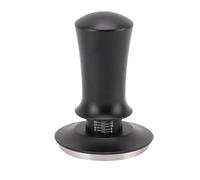 Fdit Compactador de Posos de café de 58 Mm, Calibrado con Precisión, con Cómodo para una Extracción Perfecta del, Ideal para Usar en Casa o en la cafetería. (BLACK)