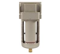 Fdit Compresor de Filtro de Aire, Regulador Separador de Trampa de Humedad de Agua de Aleación de Aluminio con Filtración de 5 Micrones para Sistemas de Aire Industriales