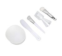 Fdit Concha de Enmascaramiento de la Cara y Juego Ráfaga Mezcla Suave Mezcla Tazón Medición las Tazas para Amantes Belleza