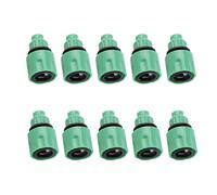 Fdit Conector de conexión para Grifo de Manguera de Agua de 3/8 "de 3/8" de plástico para riego de jardín, conexión rápida