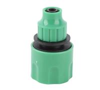 Fdit Conector de conexión para Grifo de Manguera de Agua de 3/8 "de 3/8" de plástico para riego de jardín, conexión rápida