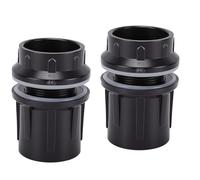 Fdit Conector de Tubo de Agua para Acuario, Adaptador Antifugas para (50