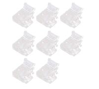 Fdit Conector LED COB Conector de Luz de Tira COB de Luz de Esquina de Extensión de Terminal sin Soldadura en Forma de L sin Soldadura de 2 Pines para LED