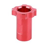 Fdit Conector para Vaso Pulverizador, Adaptador Desechable de Acero Inoxidable para Aerógrafo con Alta Estabilidad y Sellado, para Repuestos de regaderas. (Rosca interna M14x1mm)