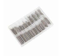 Fdit Conjunto de Aperturas de Abridor de Herramientas de Reparación de Varillas de Saltos de 360 Piezas, Pasadores de Enlace de Banda de Reloj de Acero Inoxidable, Accesorio de