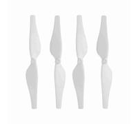 Fdit Conjunto de Bladen -Propeller -Propeller para, Diseño Plegable y Duradero, Hélice de Reemplazo de 4 Pares para Experiencias de Vuelo Lisas, Opción de Color en y Negro (White)