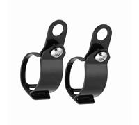 Fdit Conjunto de Módulo de Luz de Motocicleta Profesional Recomendado Hornilla Delantera de 30-45 Mm 2-stgs (Black)