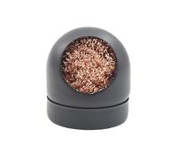 Fdit Consejo de Soldadura Cleaner Bola Top Design Cobre Copper Solder Warling Warling con Soporte de Metal Resistente Al Calor