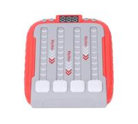 Fdit Consola de Máquina de Juego Fast Push Rhythm, Juguete de Rompecabezas para Niños para Relajación, Material ABS, 1 Pieza (Rojo)
