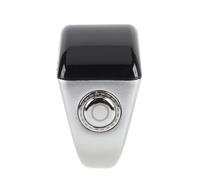 Fdit Contador de Timbre Inteligente, Anillo Digital Tasbih Zikr Recargable con IP67 Resistente Al Agua, Batería de 40 MAh, Recordatorio de Tiempo de Oración, para Contar Oraciones (18mm)