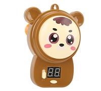 Fdit Contador Táctil de Entrenamiento de con Ventosas, Contador de Salto de para Atraer la Atención, para Fomentar el Salto y el Estiramiento Adecuados (Brown)