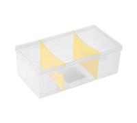 Fdit Contenedor de Almacenamiento, Caja de Soporte de Maquillaje con