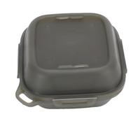 Fdit Contenedor de Huevos Portátil de 4 Rejillas, Estuche de Almacenamiento Portátil, Portador de Huevos Ligero de PP para Acampar con Tapa para Picnic, Senderismo, Viajes, Caja de