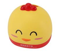 Fdit Contenedor de Pañuelos, Caja Dispensadora de Pañuelos Creativa con Forma de Pollo para un Acceso Cómodo, Inodoro, Dormitorio, Material Resistente y Duradero (YELLOW)