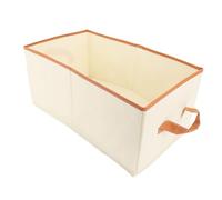 Fdit Contenedores de Almacenamiento de Tela No Tejida, Cestas de Tela Lavables Duraderas para Organización del Hogar, 3 Juegos para Dormitorio, Coche (47*30*25cm)