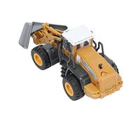 Fdit Control Remoto de Juguete de Excavadora, Juguete Seguro y Educativo para Niños, Aleación de Plástico Anti Caída, para Navidad y Cumpleaños