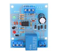 Fdit Controlador de Nivel de Agua de 12 V Nivel de Líquido Sensor Módulo de Nivel de Agua Módulo de Bomba de Bomba Automática con relé de Alta Corriente para la Piscina de Agua