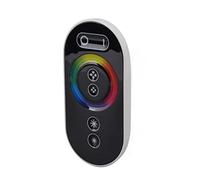 Fdit Controlador LED, Regulador de Intensidad PWM RGB de Voltaje Constante con Control Remoto, para Tiras de Luz LED DC12V 24V Luces de Pared de Cortina de Vidrio Flexibles