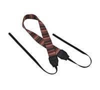 Fdit Correa para Cámara Cinturón Duradero para el Cuello y el Hombro de Estilo Vintage para Cámaras SLR DSLR Negro Rojo Blanco para Fotógrafos de Moda Tela de Poliéster (color secundario)