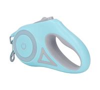 Fdit Correa Retráctil LED para Caminar para Mascotas, Funcionamiento Suave para Control en Condiciones de Poca Luz, Cómodo para Trotar, Longitud Ajustable, Material Plástico para Actividades Al