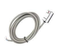 Fdit CS1-U Interruptor de Láminas con Sensor Magnético de Gran Capacidad de Sobrecarga con Nodo Tipo Lámina 100 MA 10 W 200 Hz para Cilindro Neumático MAL/MA 5-240 V CC/CA