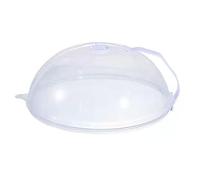 Fdit Cubierta contra Salpicaduras de Microondas, Tapa Protectora contra Salpicaduras de Plástico Transparente con Orificios de Ventilación y Asa, Cubierta para Microondas para Calentar (Actualizado)