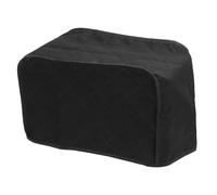 Fdit Cubierta Protectora Negra para Tostadora, Cubierta Antipolvo de Tela de Poliéster, Uso Multifuncional, para Varios Electrodomésticos Pequeños en la Cocina