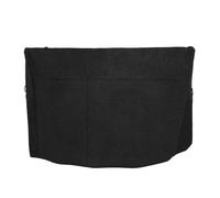 Fdit Cubierta Robusta de la Máquina de Coser de Tela Oxford 600D, Diseño de Almacenamiento Simple, Protección Máquinas de Coser, Ideal para Accesorios de de (Black)