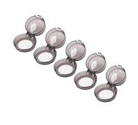 Fdit Cubiertas de Seguridad para Perilla de Estufa, PC Dura Resistente Al Calor, Cerradura a Prueba de Niños para Estufas y Hornos de Gas, Fácil de Usar e Instalar, 5 Unidades (5PCS)