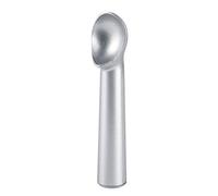 Fdit Cuchara para Helado, Cuchara Antiadherente de Aleación de Aluminio de Primera Calidad con Diseño Robusto y Duradero, para Helado, Sorbete, Yogur y Sorbete en Casa, en (SILVER)