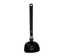 Fdit Cucharón de Cocina, Cuchara para Servir Antiadherente Resistente Al Calor para Cocina (BLACK)
