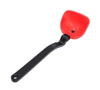 Fdit Cucharón de Cocina, Cuchara Resistente Al Calor para Cocina Casera (rojo)