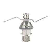 Fdit Cuchilla de Licuadora de Acero Inoxidable, Pieza de Repuesto de Grado Alimenticio con Resistencia a Bajas Temperaturas y e Trabajo Rápida, Apta para TM31