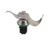 Fdit Cuchillas de Licuadora Silenciosas de Acero Inoxidable para TM5 TM6, Piezas de Repuesto Resistentes para un Fácil Reemplazo de Piezas, Cuchillas de Grado Alimenticio para una Preparación Segura