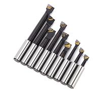 Fdit Cuchillo Aburrido Conjunto de 9 para el Kit CNC Cutter Tools y las Partes de