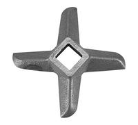 Fdit Cuchillo Acero Inoxidable Profesional en Forma de Cruz Cocina Alimentos Picadora de Carne Cuchilla Mincers de Reemplazo para Amoladoras Socialme-EU(22#)