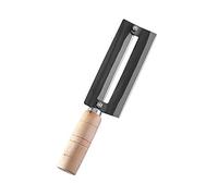 Fdit Cuchillo para Pelar Caña de Azúcar, Pelador de Piña de Acero Al Carbono, Cortador de Caña de Azúcar con Mango de Madera, Pelado Rápido (Como se muestra)
