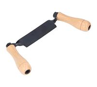 Fdit Cuchillo Recto de Acero de Tungsteno, Herramienta de Afeitado para Carpintería, Herramienta de Pulido de Troncos para Talladores de Madera (8 pulgadas)