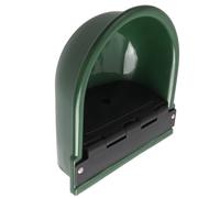 Fdit Cuenco de Agua Automático, Válvula de Flotador de Cobre PP de 4L, Plato para Beber Ganado para Caballos, Ganado, Ovejas, Manguera de Jardín, Conexión de 26,5x28cm