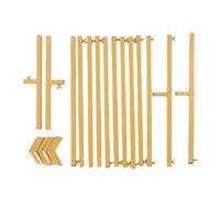 Fdit de Boda Hexagonal, Marco de Fondo de Metal de 2m de Ancho para Fiesta, Ceremonia, Cumpleaños, Nupcial, Baby Shower, Decoración Interior y Exterior