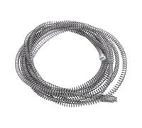 Fdit Desatascador de Tuberías con Cable, de 16 Mm, Accionado por Taladro Eléctrico, Fabricado con Acero Al Magnesio de Alta Resistencia para Bañeras, Lavabos, Inodoros y (Acero al manganeso 2)