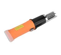 Fdit Descamador Eléctrico para Pescado, Potente y Eficiente Removedor de Escamas con Cuchilla de Acero con Púas, para Carpas Crucianas, Carpas Herbívoras (Adaptador de carga con enchufe europeo